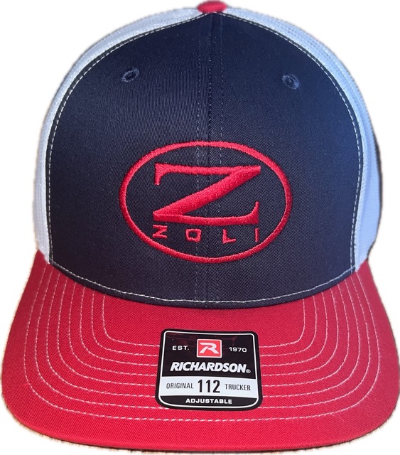 Zoli Embroidered Snap Back Hat (Red,White,Blue)