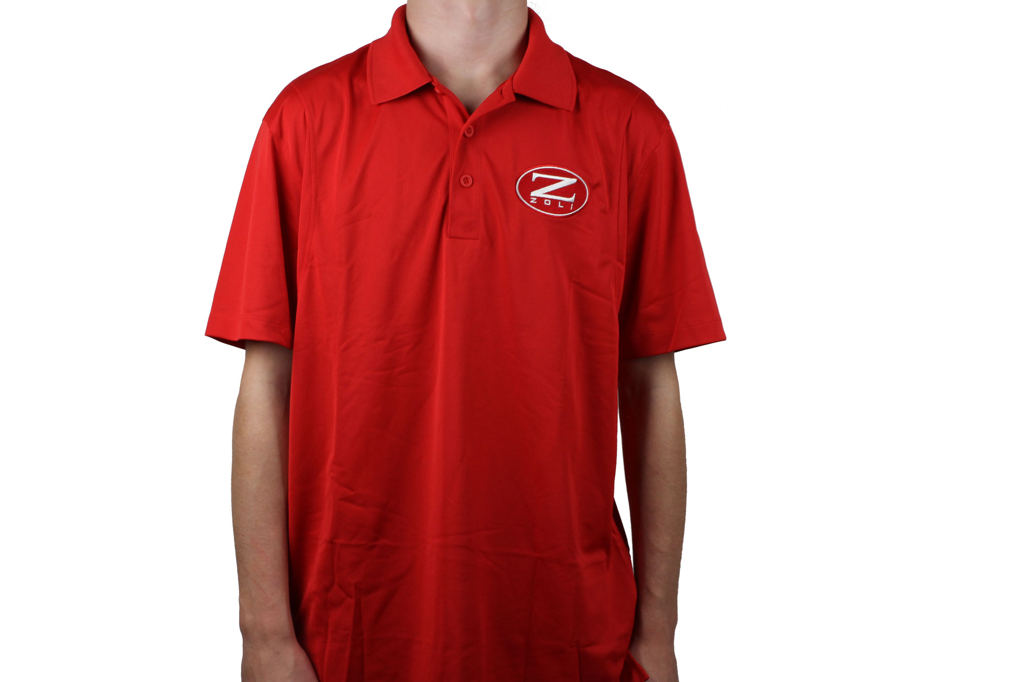 Zoli Embroidered Polo Shirt ( Red )