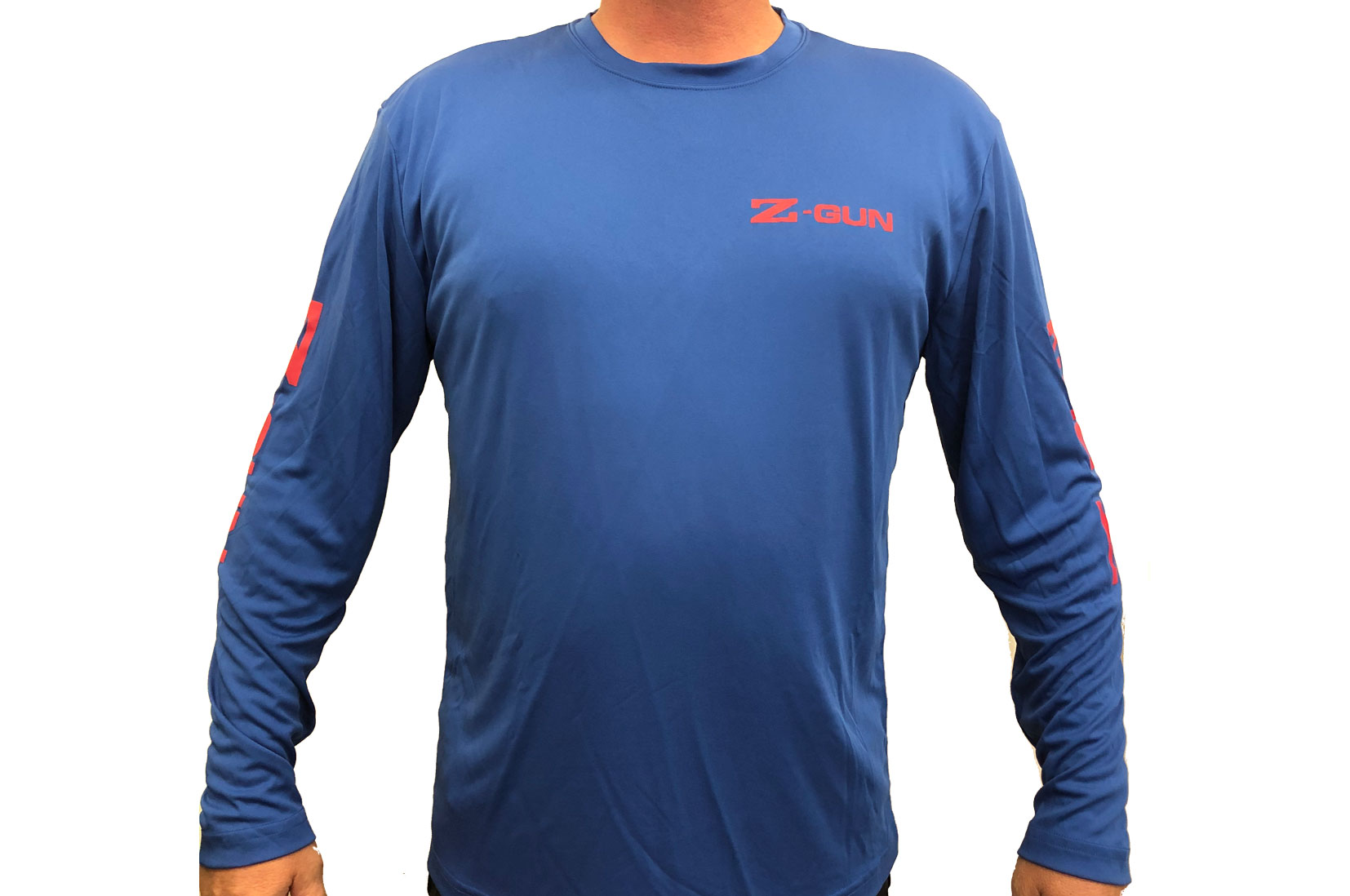 Zoli Z-GUN Long Sleeve Sport Shirt ( Blue )