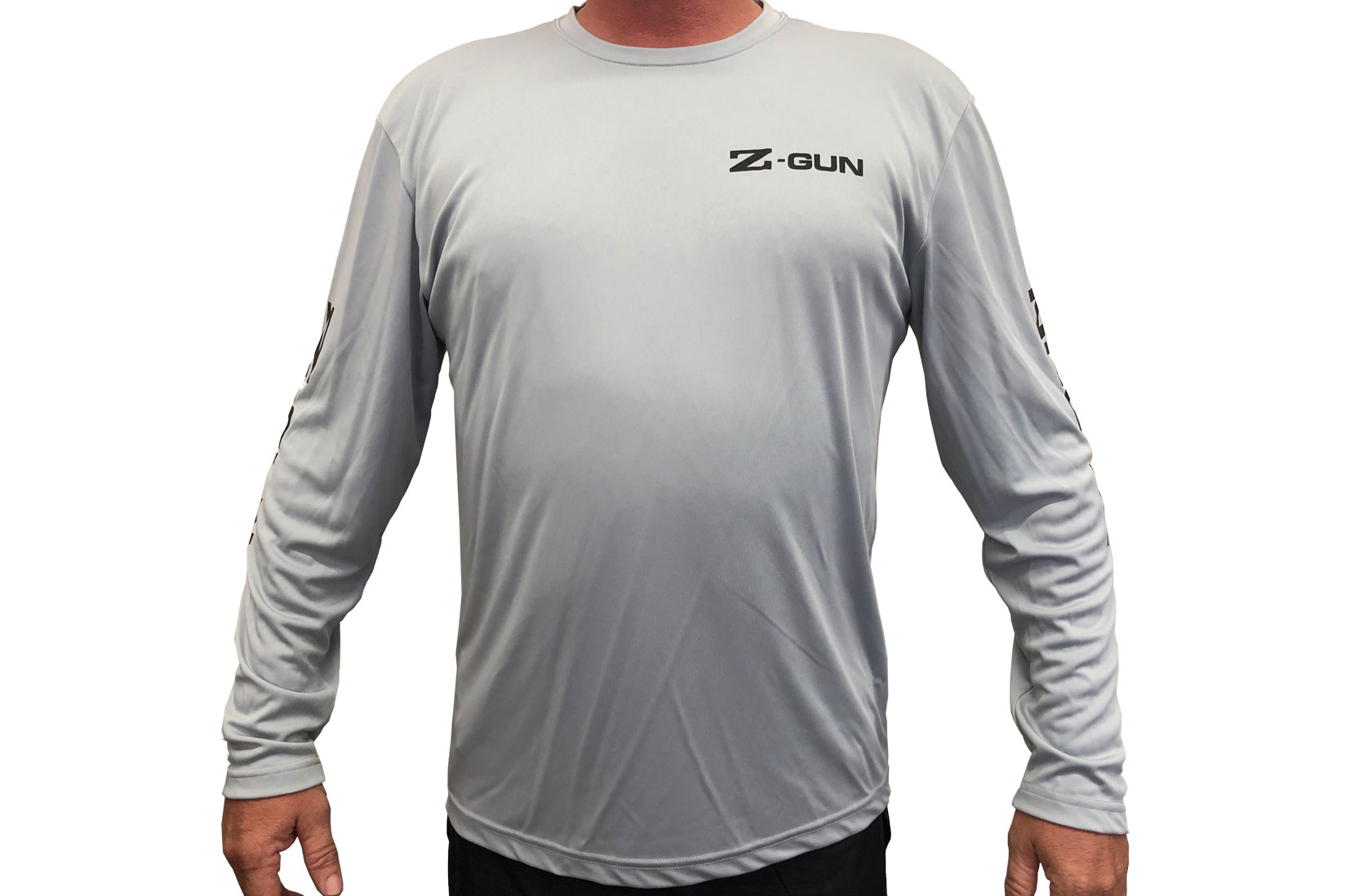 Zoli Z-GUN Long Sleeve Sport Shirt ( Silver )