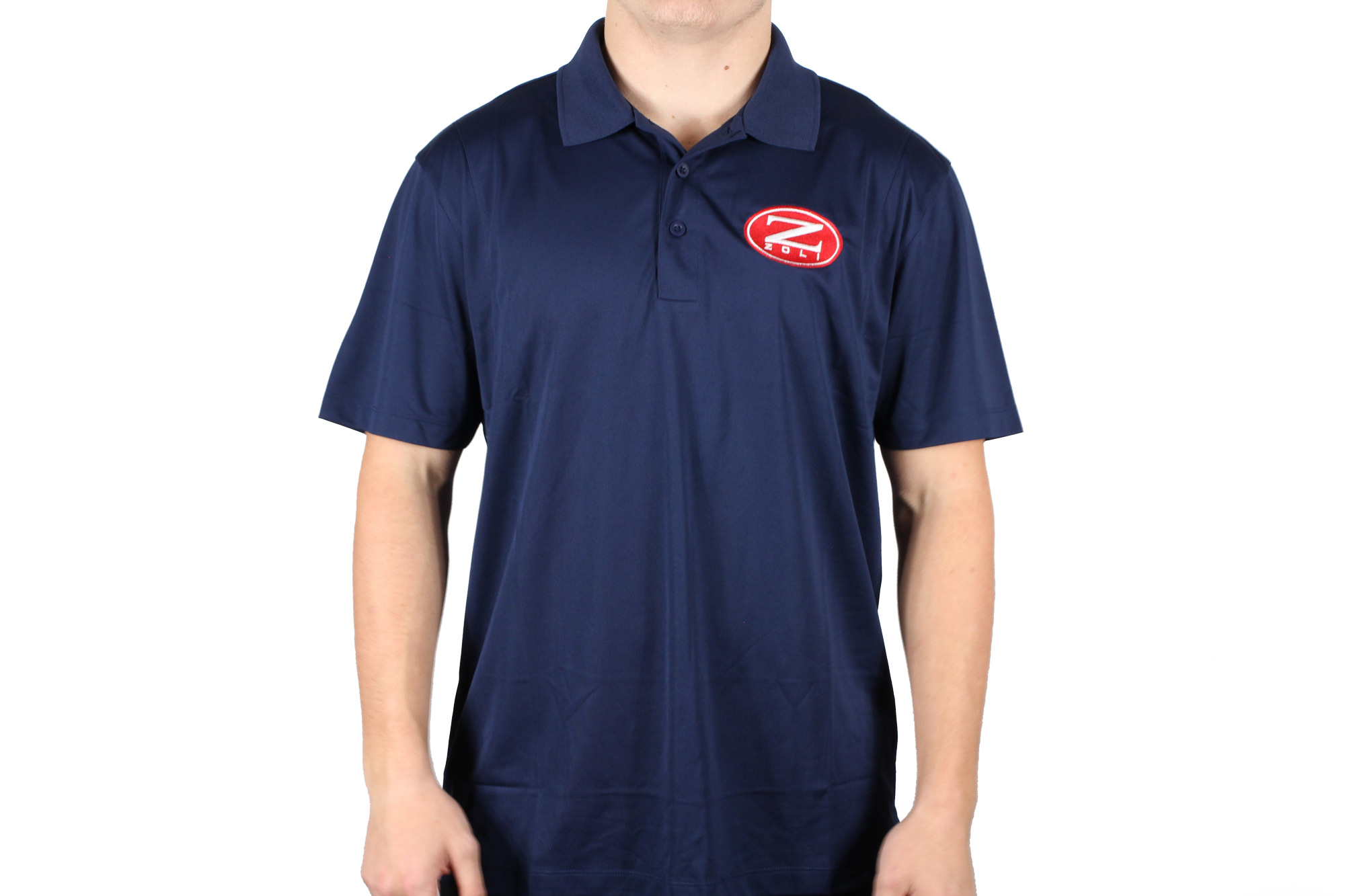 Zoli Embroidered Polo Shirt ( Navy )