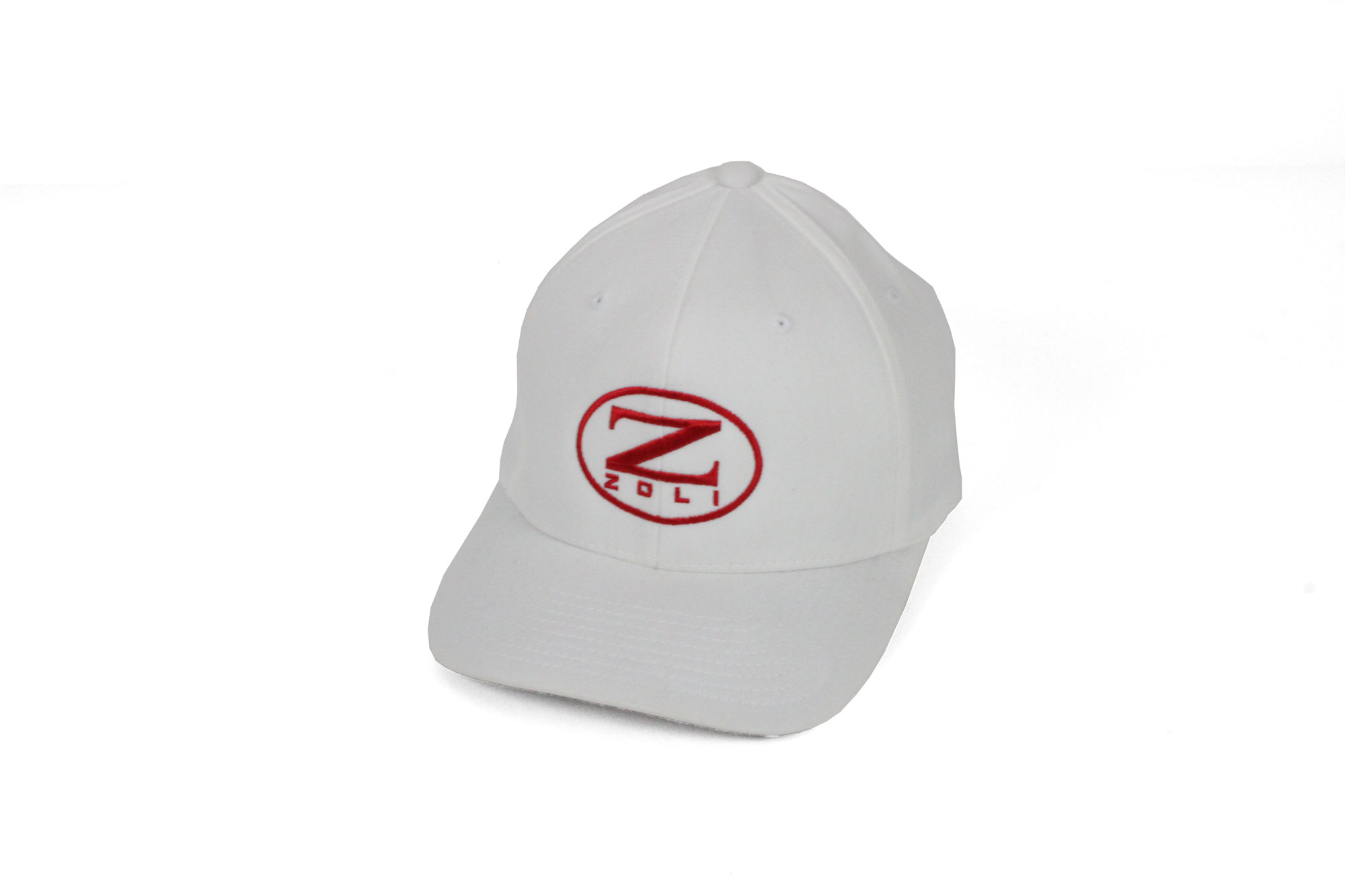 Zoli Embroidered Flexfit® Hat (White)